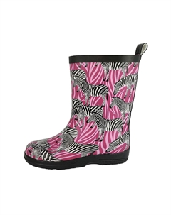 Резиновые сапоги ZEBRA, светло-розовый Beck