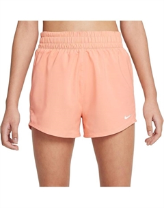 Шорты Kids Dri-FIT One Woven High-Waisted Training Shorts, цвет Apricot Agate/White Nike