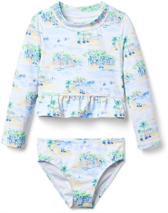 Купальник Scenic Rashguard Two-Piece Suit, цвет Multi Color Janie and jack