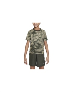 Детская футболка, зеленый Nike