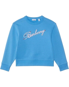 Толстовка Kids Mathew Rope Sweatshirt, цвет Turquoise Burberry