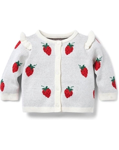 Свитер Strawberry Cardigan, розовый Janie and jack