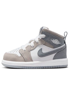 Кроссовки (TD) 1 Mid SE 'White Medium Grey Cool Grey', белый Air jordan