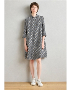 Платье-рубашка SHIRT DRESS A SHAPED 3/4 SLEEVE BREAST POCKET PRINTED, белый Marc o'polo