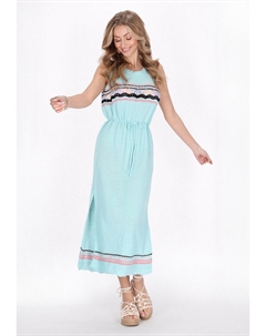 Платье-джемпер, бирюзовый Izia