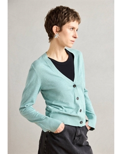 Кардиган LONGSLEEVE V NECK, цвет Pure Teal Marc o'polo