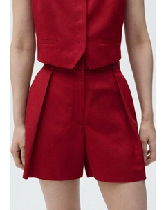 Шорты, бургундия Mango