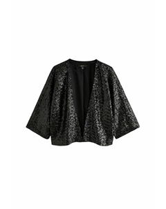 Блейзер REGULAR FIT - SEQUIN, черный Next