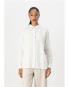 Блузка на пуговицах LINNO, кремовый Ichi