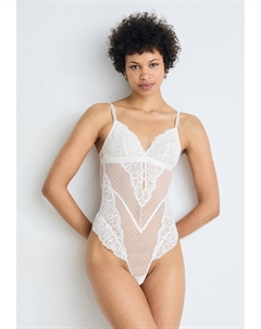 Боди POSIE STRING Hunkemöller, белый Hunkemoller