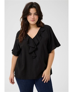 Блуза KCMERIANA, цвет Black Deep Kaffe curve