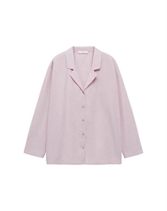 Блузка на пуговицах FILIPA, фиолетовый Mango