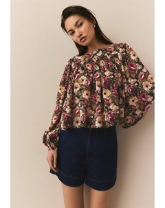 Блуза REGULAR FIT - SQUARE NECK, коричневый Next