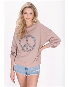 Толстовка, светло-розовый Izia