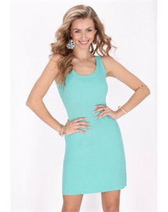 Платье-джемпер Shift dress, бирюзовый Izia