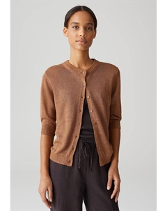 Кардиган SLIM FIT 3/4 SLEEVE, коричневый Opus