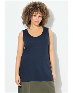 Топ, темно-синий Ulla popken