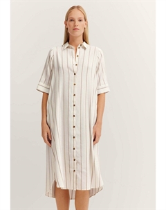 Платье-рубашка, серо-коричневый Bugatti