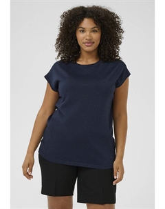 Базовая футболка KCREGITTA, темно-синий Kaffe curve