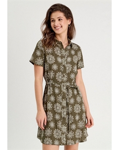 Платье-рубашка GERADES, хаки Cache cache