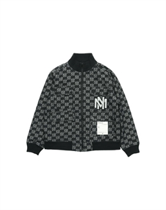 Бейсбольная куртка унисекс черный Mitchell ness