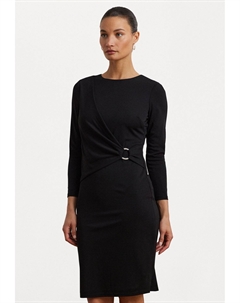 Платье из джерси JERSEY THREE QUARTER SLEEVE DRESS - Cocktail dress / Party dress, черный Lauren ralph lauren