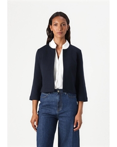 Блейзер EASY JACKET SHAPE, темно-синий Tom tailor