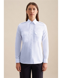 Блузка на пуговицах, светло-голубой Seidensticker