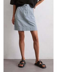 Мини-юбка A-line skirt, светло-голубой Marc o'polo