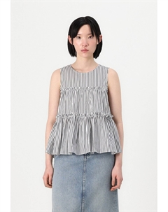 Блуза OBJTUTTA O NECK, белый Object