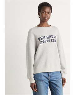 Толстовка GRAPHIC C NECK, цвет Light Grey Melange Gant