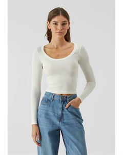 Топ с длинными рукавами, кремовый Urban classics