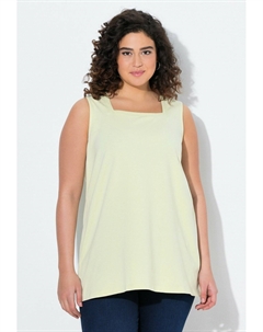Топ LONG CARREE-AUSSCHNITT ÄRMELLOS, зеленый Ulla popken