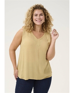 Топ KCAMI - Blouse, коричневый Kaffe curve