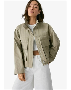 Летняя куртка FUNNEL NECK UTILITY, хаки Next