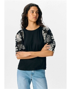 Футболка с принтом PUFFÄRMEL, черный Object