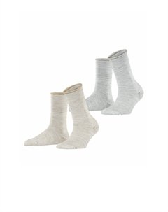 Носки ALLOVER STRIPE 2-PACK, белый Esprit