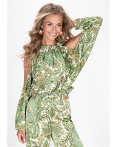 Блуза, зеленый Izia