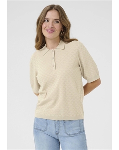 Рубашка поло KAOLIVIA, песочный Kaffe