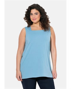 Топ LONG CARREE-AUSSCHNITT ÄRMELLOS, светло-голубой Ulla popken