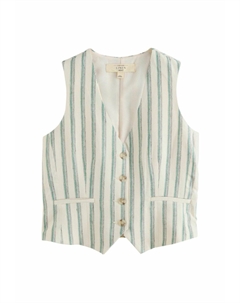 Жилет STRIPED, бежевый Next