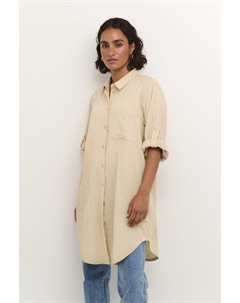 Платье-рубашка KAPAULINE, песочный Kaffe