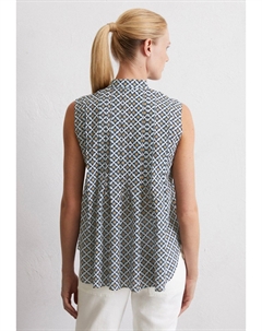 Топ ÄRMELLOSE PRIN - Blouse, темно-синий Marc o'polo