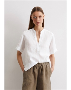 Туника SHORT SLEEVE V NECK, белый Marc o'polo