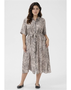 Платье-рубашка, мультиколор Kaffe curve