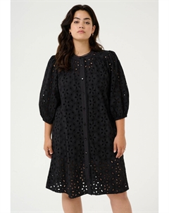 Платье-рубашка KCSALINA, цвет Black Deep Kaffe curve