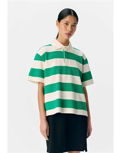Рубашка поло STREIFEN, зеленый Object