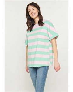 Футболка с принтом, розовый Usha