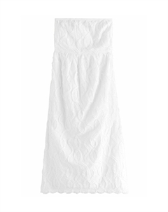 Платье макси BANDEAU, белый Next