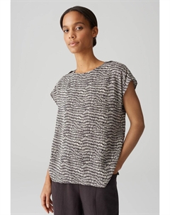 Блуза RELAXED FIT PRINT, коричневый Opus